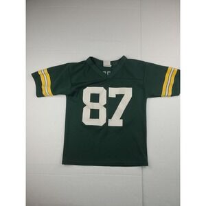 Vintage Robert Brooks Green Bay Packers Jersey Boy's 5 Logo 7 Kids Youth* Stains